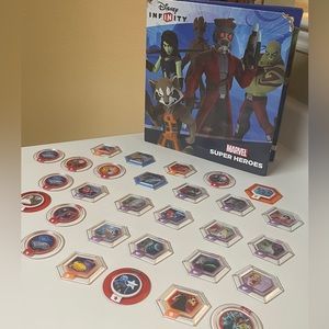 DISNEY INFINITY 2.0 Power Disc‎ Set - Lot Of 29